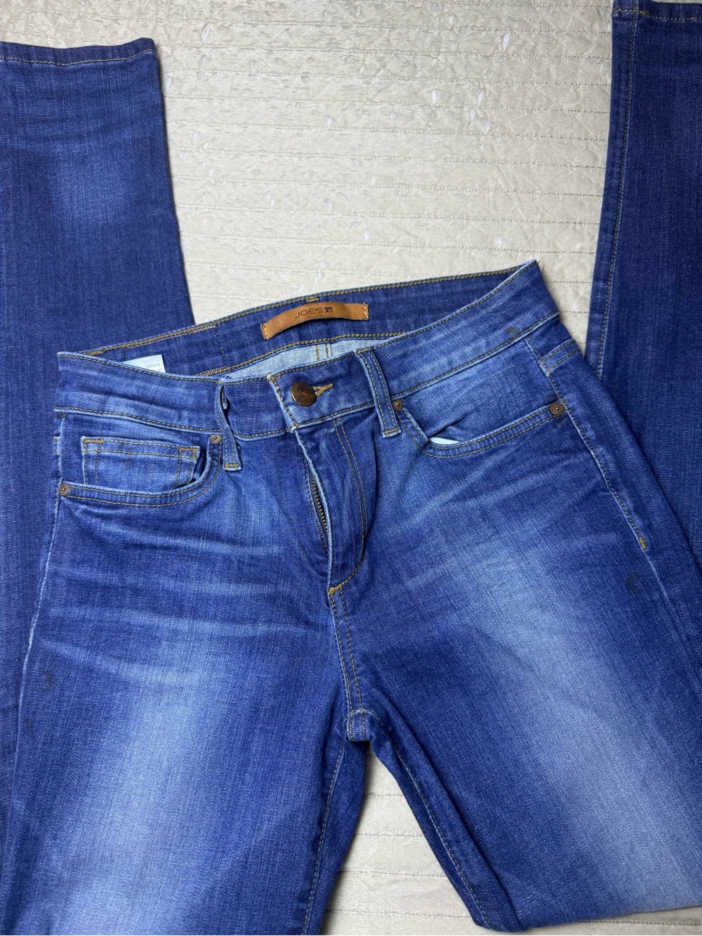 Joe's Jeans Women's Skinny Blue Denim - Faded Wash